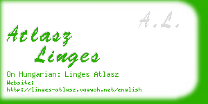 atlasz linges business card